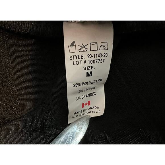 NWT LIME Black Pencil Skirt Women’s Size M Button High Waist Career Office - Picture 6 of 13